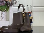 Louis Vuitton LV Capucines MM Souple Chocolate Brown 33x24x12cm - 6