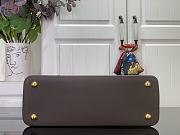 Louis Vuitton LV Capucines MM Souple Chocolate Brown 33x24x12cm - 4