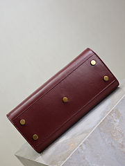 YSL Sac De Jour Bag Red Smooth Calfskin 26cm - 2