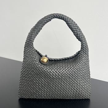 Bottega Veneta Tosca Baci Bag Grey 31x19x9cm