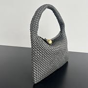 Bottega Veneta Tosca Baci Bag Grey 31x19x9cm - 6