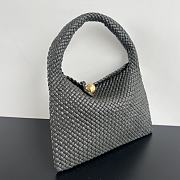 Bottega Veneta Tosca Baci Bag Grey 31x19x9cm - 3