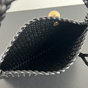 Bottega Veneta Tosca Baci Bag Black 31x19x9cm - 5