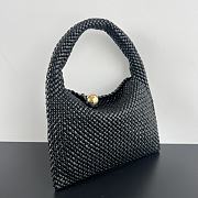 Bottega Veneta Tosca Baci Bag Black 31x19x9cm - 4