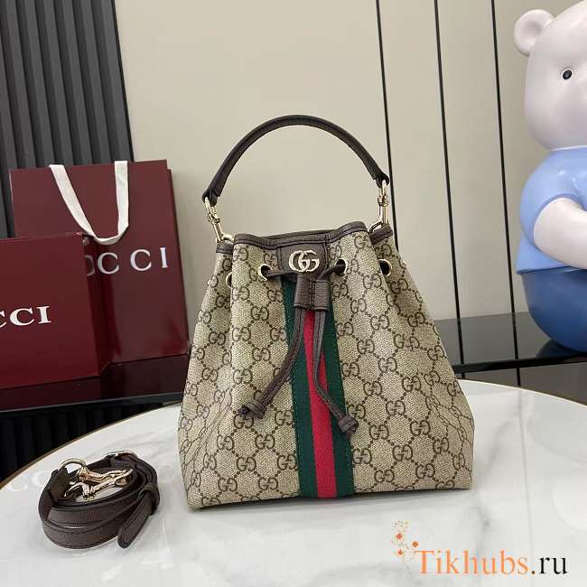 Gucci Ophidia Small Bucket Bag 21x21.5x13cm - 1