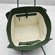 The Row Marlo 17 Bag Green Leather 43x9x37cm - 5