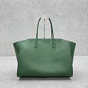 The Row Marlo 17 Bag Green Leather 43x9x37cm - 4