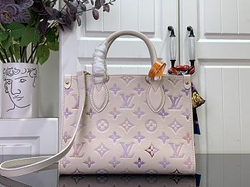 Louis Vuitton LV Onthego PM Bag Dream Cream 25x19x11.5cm