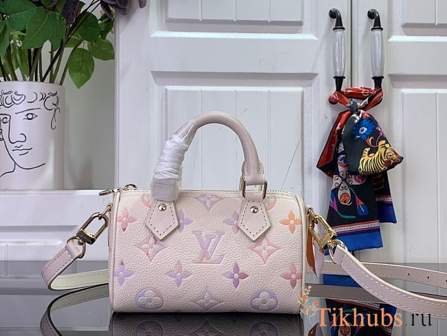 Louis Vuitton LV Nano Speedy Dream Cream 16x10x7.5cm - 1