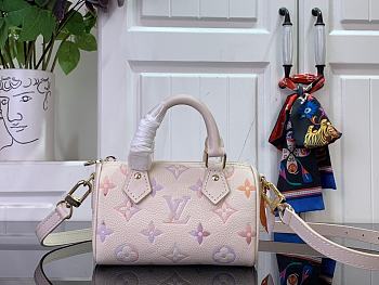 Louis Vuitton LV Nano Speedy Dream Cream 16x10x7.5cm