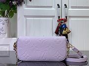 Louis Vuitton LV Wallet On Chain Ivy Purple 23.5x12x4.3cm - 2