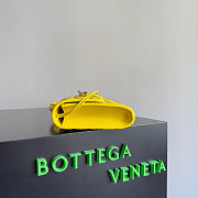 Bottega Veneta Long Clutch Andiamo With Handle Yellow 31x13x3cm - 5