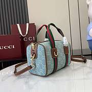 Gucci GG Mini Denim Bag 20x13x13cm - 6