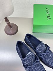 Bottega Veneta Astaire Navy Blue Loafer - 4