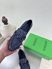Bottega Veneta Astaire Navy Blue Loafer - 3