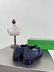 Bottega Veneta Astaire Navy Blue Loafer - 2
