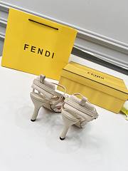 Fendi Colibrì FF-Motif Slingback Pumps 85mm - 5