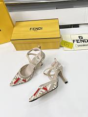 Fendi Colibrì FF-Motif Slingback Pumps 85mm - 2
