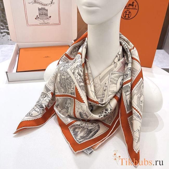 Hermes Scarf 90x90cm 05 - 1