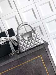 Chanel Mini Kelly Silver 13x19x7cm - 1