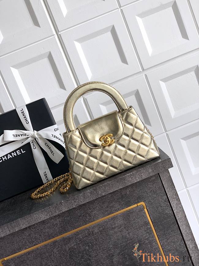 Chanel Mini Kelly Gold 13x19x7cm - 1