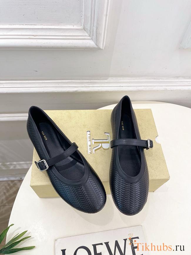 The Row Mary Jane Ballet Flats - 1