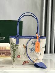 Goyard Mini Anjou Tote Bag Blue 20x20x10cm - 2