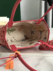 Goyard Mini Anjou Tote Bag Red 20x20x10cm - 6