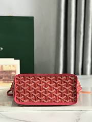 Goyard Mini Anjou Tote Bag Red 20x20x10cm - 2