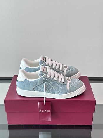 Gucci Denim Blue Sneaker