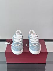 Gucci Denim Blue Sneaker - 4