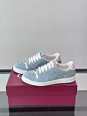 Gucci Denim Blue Sneaker - 3