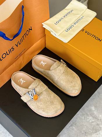 Louis Vuitton LV Easy Mule Beige