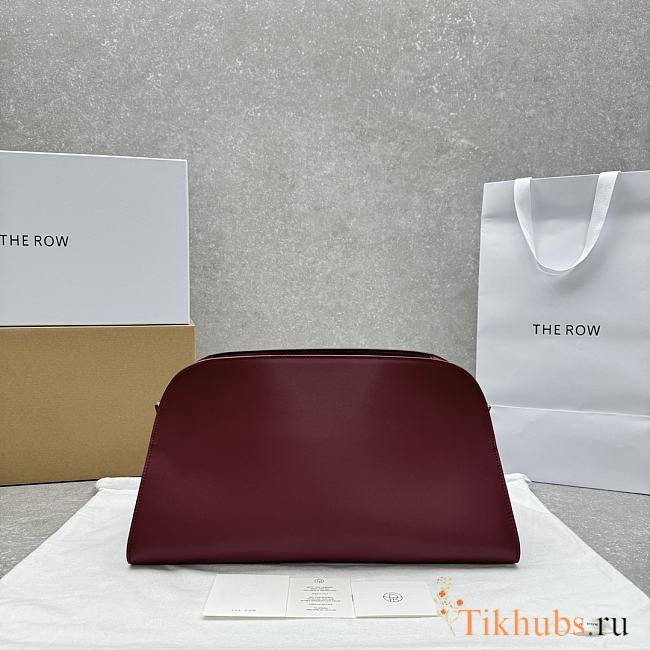 The Row Margaux Buckled Leather Clutch 43x20x24cm - 1