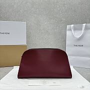 The Row Margaux Buckled Leather Clutch 43x20x24cm - 1