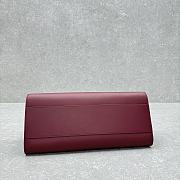 The Row Margaux Buckled Leather Clutch 43x20x24cm - 4