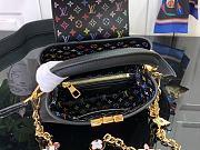 Louis Vuitton LV Mini Capucines Black 21x8x14cm - 2