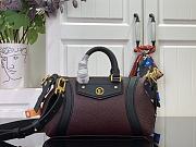 Louis Vuitton LV Nano Biker Burgundy Bag 23x10x10cm - 1