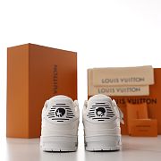 Louis Vuitton LV White Trainer Sneaker - 5