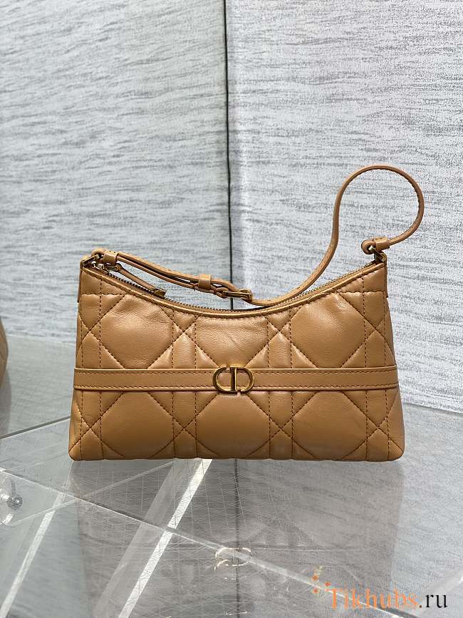 Dior Miss Caro Mini Hobo Shoulder Bag Gold 24x14x6.5cm - 1