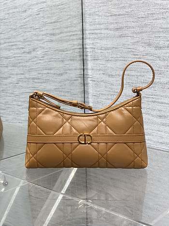 Dior Miss Caro Mini Hobo Shoulder Bag Gold 24x14x6.5cm