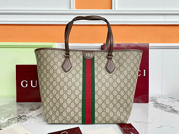 Gucci Ophidia Large Tote Bag Brown 31x28.5x20cm