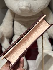 Gucci GG Marmont Wallet On Chain Red 20x12.5x4cm - 2