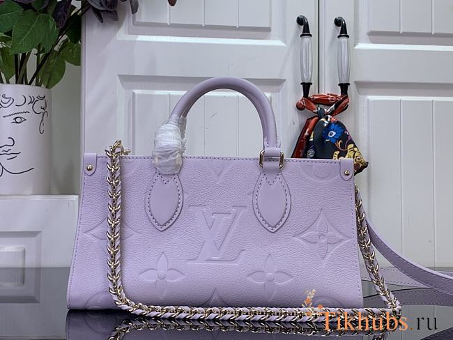 Louis Vuitton LV Onthego East West Purple 25x13x10cm - 1