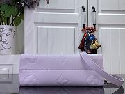 Louis Vuitton LV Onthego East West Purple 25x13x10cm - 5