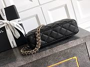 Chanel Phone Holder Chain Black Caviar Gold 21x12x5.5cm - 6