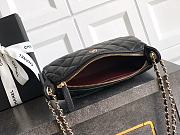 Chanel Phone Holder Chain Black Caviar Gold 21x12x5.5cm - 5