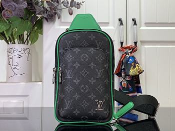 Louis Vuitton LV Sac Avenue Slingbag PM Green 33x16x5.7cm