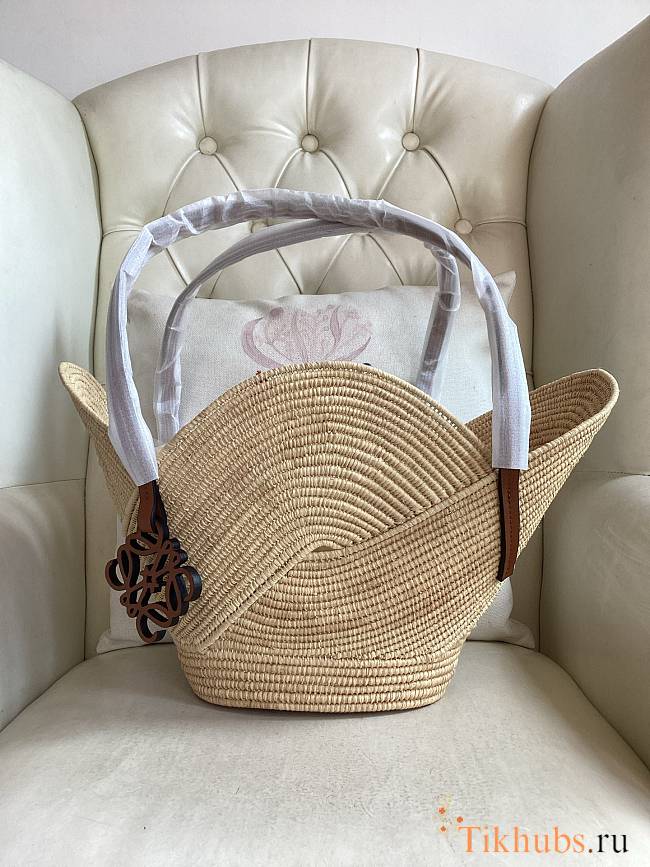Loewe Petal Basket Bag Natural 46x24.5x13cm - 1