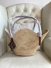 Loewe Petal Basket Bag Natural 46x24.5x13cm - 1